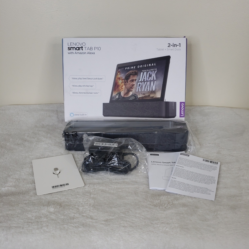Lenovo HA-200 Smart Speaker Dock Station for Select Smart Tab M10 Built in Alexa